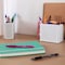 Zebra Pen Z-Grip Ballpoint Pen, Retractable, Med 1mm, Assorted Business/Artistic Ink Color, Clear Barrel, 24PK 12223 - alternate 5